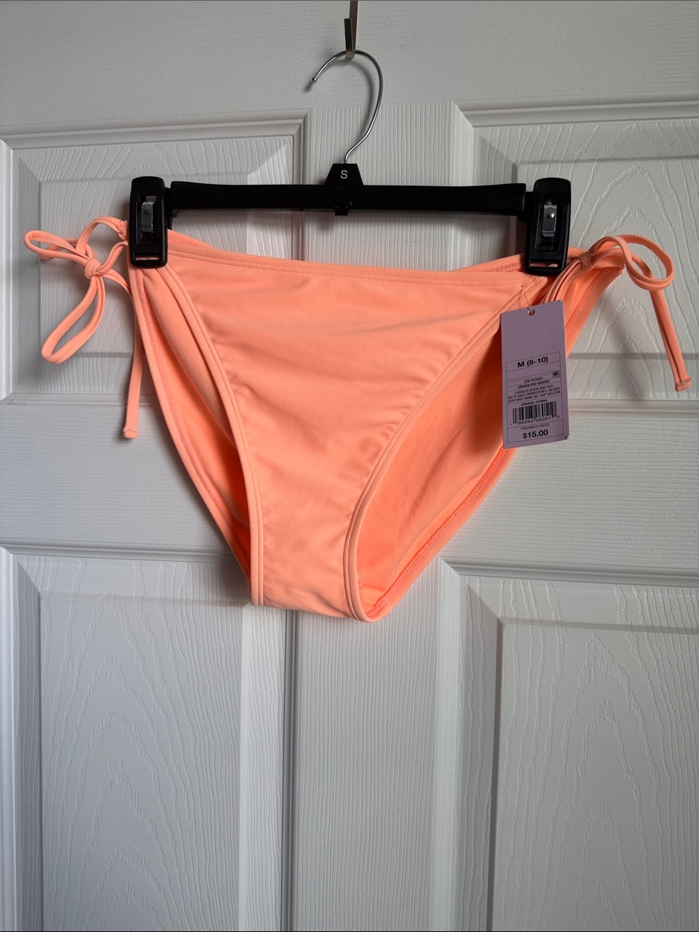 Wild Fable Peach Coral Tie-Side Bikini Bottoms